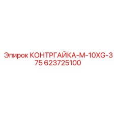623725100 КОНТРГАЙКА-M-10XG-375 Epiroc