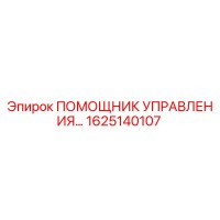 1625140107 ПОМОЩНИК УПРАВЛЕНИЯ Epiroc