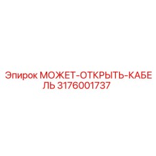 3176001737 МОЖЕТ-ОТКРЫТЬ-КАБЕЛЬ Epiroc