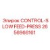2656966161 CONTROL-SLOW FEED-PRESS Epiroc