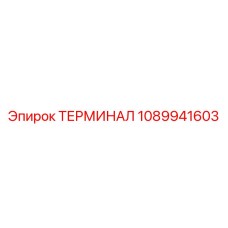 1089941603 ТЕРМИНАЛ (Epiroc)