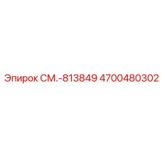 4700480302 СМ.-813849 Epiroc