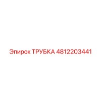 4812203441 Трубка Epiroc