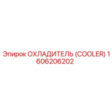 1606206202 ОХЛАДИТЕЛЬ Epiroc