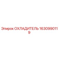 1630990119 ОХЛАДИТЕЛЬ Epiroc