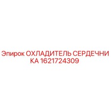 1621724309 ОХЛАДИТЕЛЬ СЕРДЕЧНИКА Epiroc