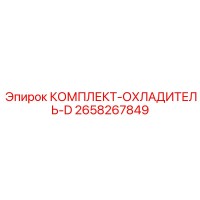 2658267849 КОМПЛЕКТ-ОХЛАДИТЕЛЬ-D Epiroc