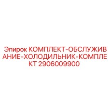 Сервисный набор для обслуживания холодильника Epiroc 2906009900