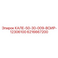 6216667200 КАЛЕ-50-30-009-ВОИР-12306100 Epiroc