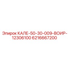 6216667200 КАЛЕ-50-30-009-ВОИР-12306100 Epiroc