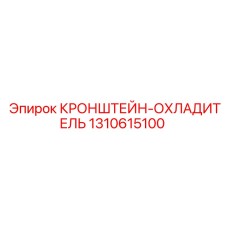 1310615100 КРОНШТЕЙН-ОХЛАДИТЕЛЬ Epiroc