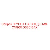 GS20124X Группа охлаждения CNG65 Epiroc