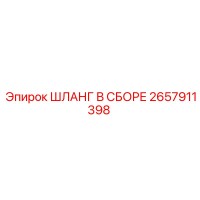 2657911398 ШЛАНГ В СБОРЕ Epiroc