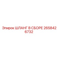 2658426732 ШЛАНГ В СБОРЕ Epiroc