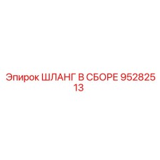 95282513 ШЛАНГ В СБОРЕ Epiroc