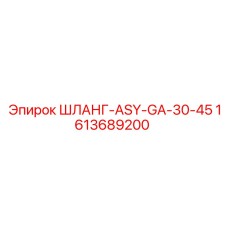 1613689200 ШЛАНГ-ASY-GA-30-45 Epiroc