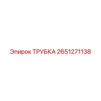 2651271138 ТРУБКА Эпирок