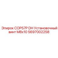 5697002258 COP57P DH Установочный винт M8x10 Epiroc