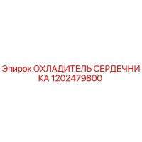 1202479800 ОХЛАДИТЕЛЬ СЕРДЕЧНИКА Epiroc