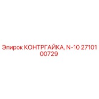 2710100729 КОНТРГАЙКА N-10 Epiroc