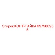 697980955 КОНТРГАЙКА Epiroc