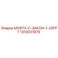 1310031979 МУФТА-C-ЗАКОН-1-25FPT | Epiroc