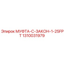 1310031979 МУФТА-C-ЗАКОН-1-25FPT | Epiroc