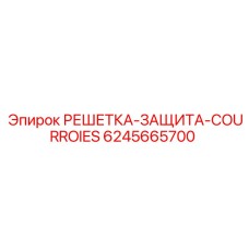 6245665700 РЕШЕТКА ЗАЩИТА COURROIES Epiroc