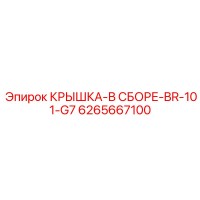 6265667100 КРЫШКА-В СБОРЕ-BR-101-G7 Epiroc