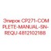 Epiroc CP271 complete manual with part number 4812102188
