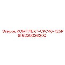 6229036200 КОМПЛЕКТ-CPC40-125PSI Epiroc