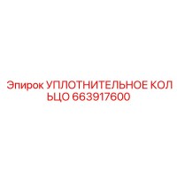 663917600 УПЛОТНИТЕЛЬНОЕ КОЛЬЦО Epiroc