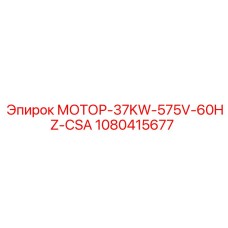 1080415677 МОТОР-37KW-575V-60HZ-CSA Epiroc
