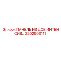 2202903111 ПАНЕЛЬ ИЗ ЦСБ ИНТЕНСИВ Epiroc