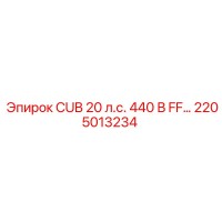 2205013234 CUB 20 л.с. 440 В FF Эпирок