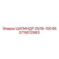 3719012983 ЦИЛИНДР 25/16-100 85 Epiroc