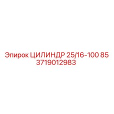 3719012983 ЦИЛИНДР 25/16-100 85 Epiroc