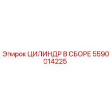 5590014225 ЦИЛИНДР В СБОРЕ Epiroc