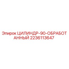 ЦИЛИНДР-90-ОБРАБОТАННЫЙ Epiroc 2236113647