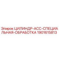 1901615813 ЦИЛИНДР-АСС-СПЕЦИАЛЬНАЯ-ОБРАБОТКА Epiroc