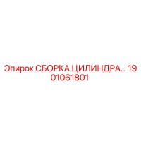 1901061801 СБОРКА ЦИЛИНДРА Epiroc