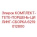 6219012800 КОМПЛЕКТ TETE ПОРШЕНЬ ЦИЛИНГ СБОРКА Epiroc