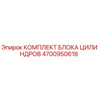 4700950618 КОМПЛЕКТ БЛОКА ЦИЛИНДРОВ Epiroc