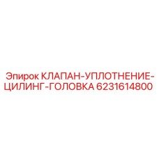 Гидравлическое уплотнение цилиндра 6231614800 от производителя Epiroc