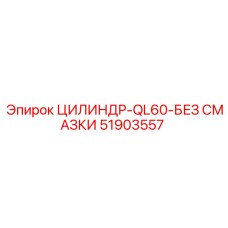 51903557 ЦИЛИНДР-QL60-БЕЗ СМАЗКИ Epiroc