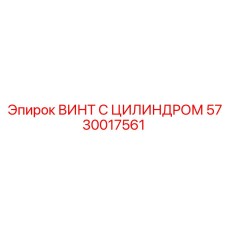5730017561 ВИНТ С ЦИЛИНДРОМ Epiroc