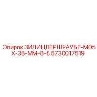 5730017519 ЗИЛИНДЕРШРАУБЕ-M05X-35-MM-8-8 Epiroc