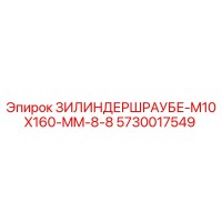 5730017549 ЗИЛИНДЕРШРАУБЕ-M10X160-MM-8-8 Epiroc