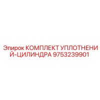 9753239901 КОМПЛЕКТ УПЛОТНЕНИЙ-ЦИЛИНДРА Epiroc
