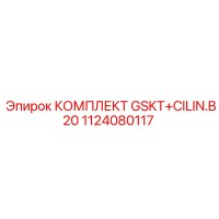 1124080117 КОМПЛЕКТ GSKT+CILIN.B20 Epiroc